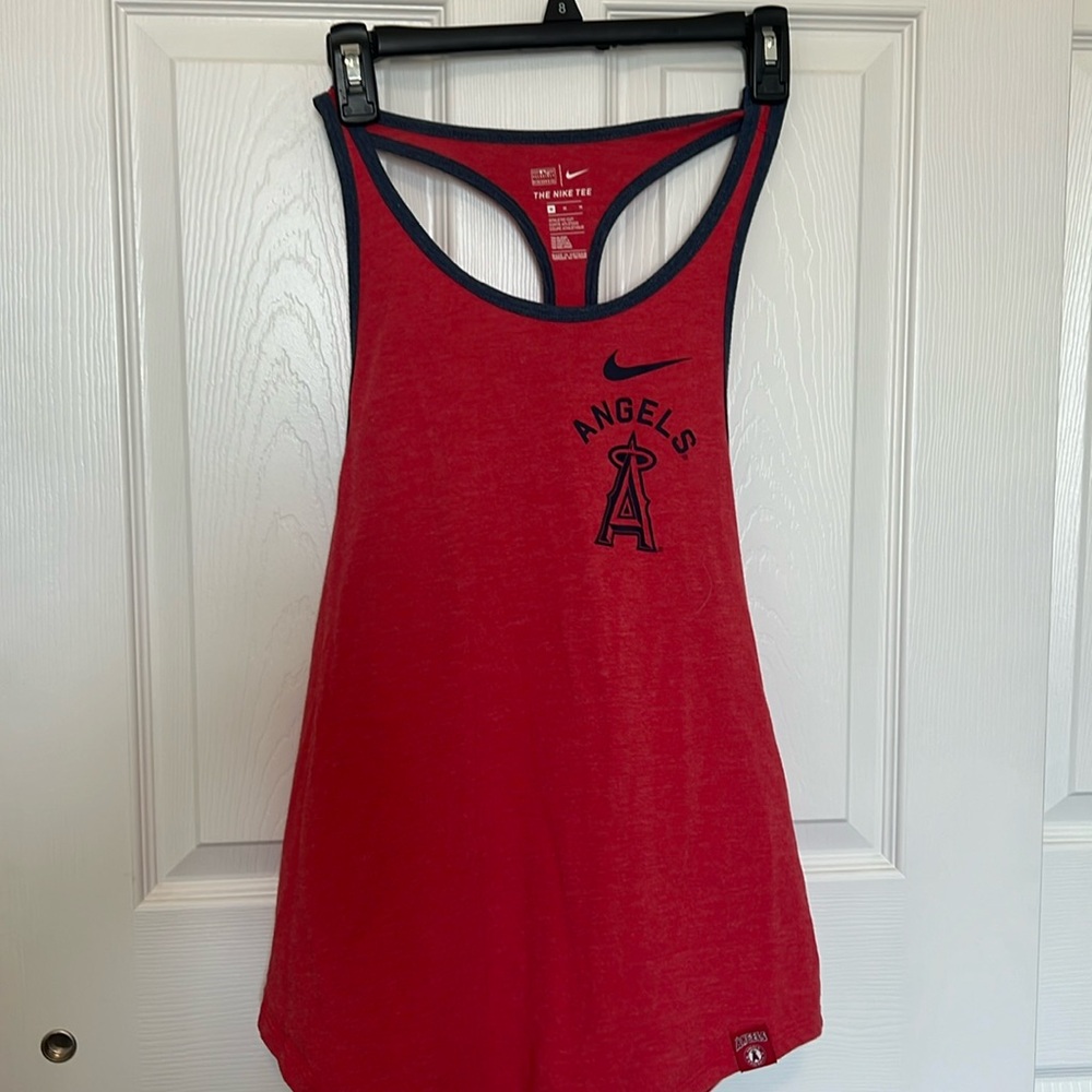Original Nike T-shirt, angels, baseball tank top